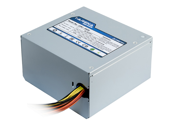 Блок питания Chieftec 600W (GPC-600S, 80+, 120mm, 24+4+4pin, 2*PCI-E 6+2pin, 6*SATA, 2*HDD) OEM