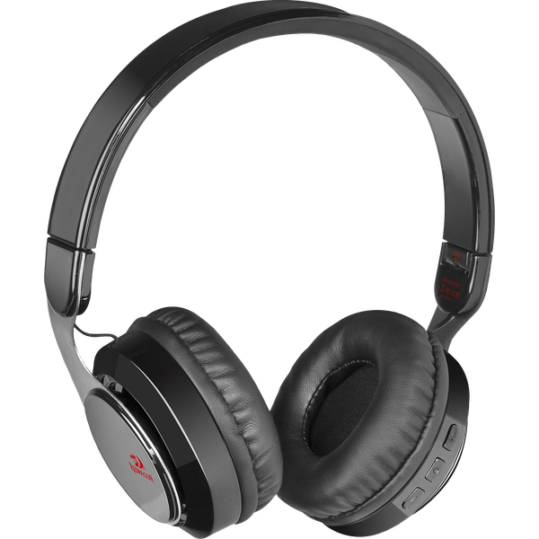 Гарнитура Redragon SKY (накладная закрытая, беспроводная, Bluetooth 4.2, с микрофоном, до 10 часов работы от батареи, black)