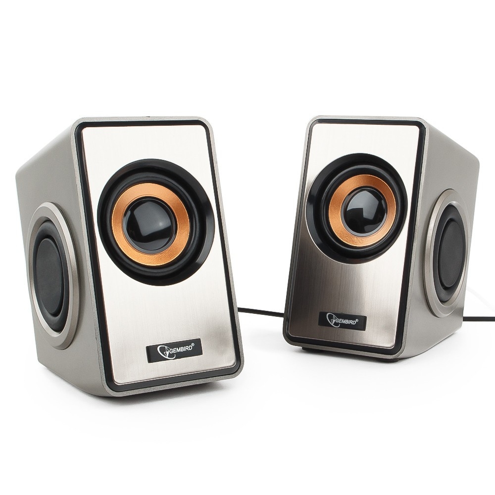 Колонки Gembird SPK-400 (6W, USB, silver)