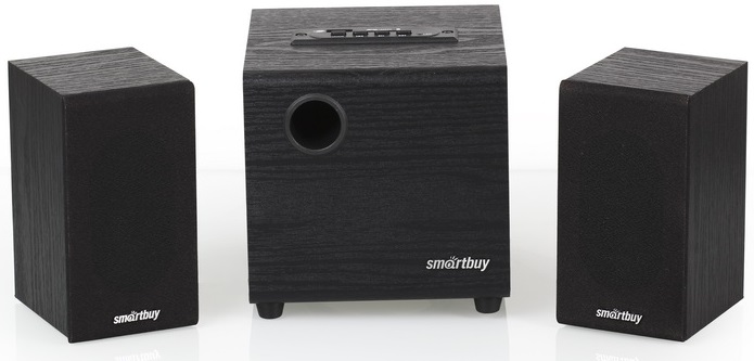 Колонки SmartBuy SPARTA SBA-200 (12W, SD, USB, FM, MP3, WMA, black)