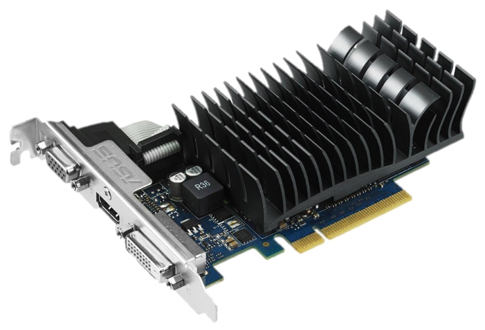 Видеокарта ASUS GF GT730 1Gb (GT730-SL-1GD3-BRK, 64bit, DDR3, DVI+HDMI+CRT) RTL
