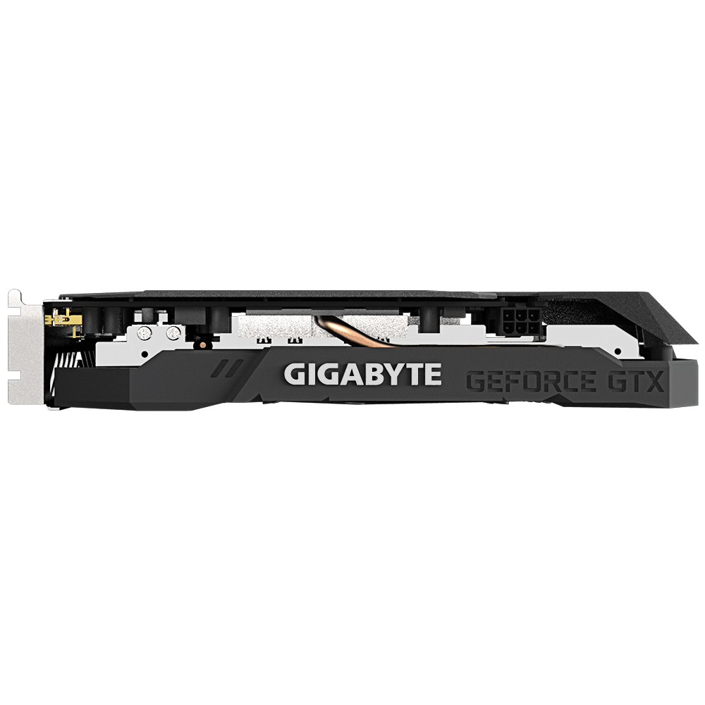 Видеокарта Gigabyte GF GTX1650 Super OC 4Gb (GV-N165SWF2OC-4GD, 128bit, GDDR6, HDMI+DP+DVI) RTL