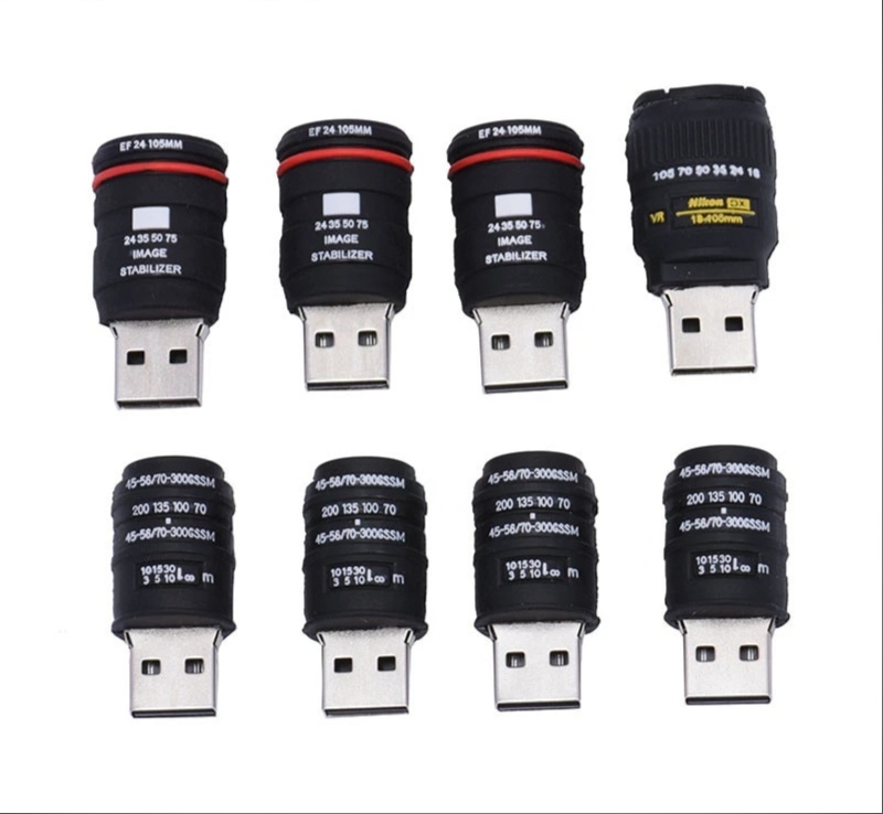 Флеш накопитель - Брелок USB 2.0 32Gb (Фотоаппарат)