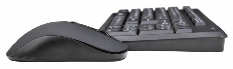Клавиатура+мышь беспроводные Oklick 270M (black)