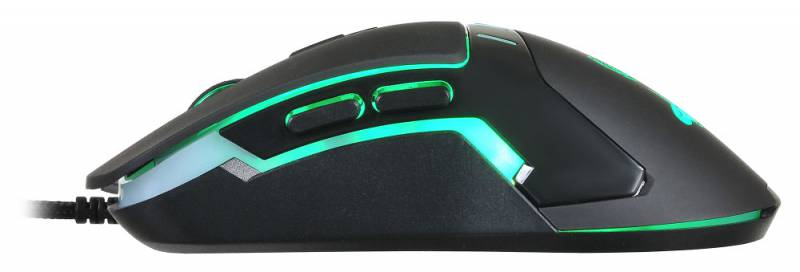 Мышь Oklick SNAKE 865G (USB, optical, 2400dpi, игровая, black)
