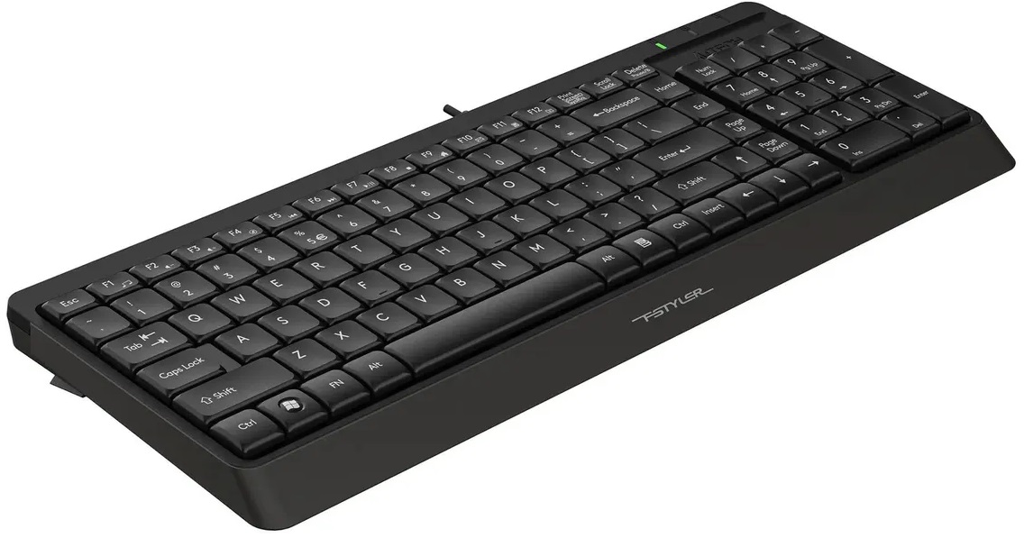 Клавиатура A4Tech Fstyler FK15 (USB, мультимедийная, black)