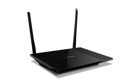 Роутер TP-LINK TL-WR841HP (300Mbps, 2.4GHz, 4 ports, 100Mbps, 2 внешние съёмные антенны 5dBi, высокомощный, black)