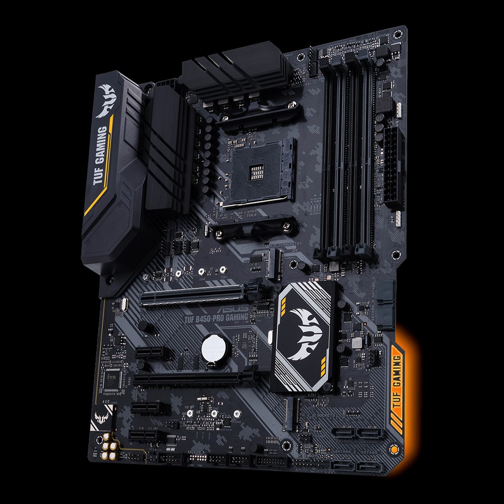Материнская плата ASUS TUF TUF B450-PRO GAMING (AM4, mATX) RTL