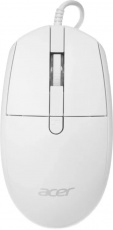 Мышь Acer OMW401 (ZL.MCEEE.030) (USB, optical, 2000dpi, 1.8m, white)