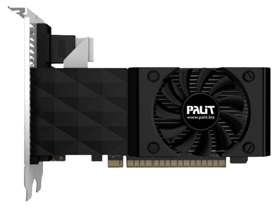Видеокарта Palit GF GT730 2048Mb (128bit, DDR3, HDMI+DVI+CRT) RTL