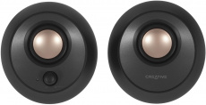 Колонки Creative Pebble V2 (8W, USB, black-gold)