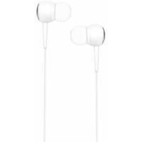 Наушники hoco M19 Drumbeat (затычки, для мобильных устройств, с микрофоном, 1.2m, white)