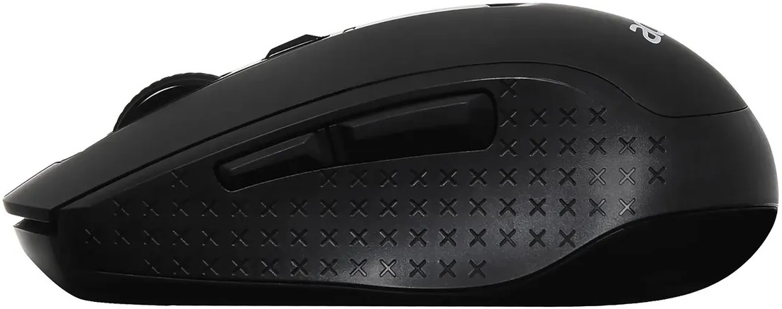 Мышь беспроводная Acer OMR070 (optical, 1600dpi, AA, soft-touch, black)