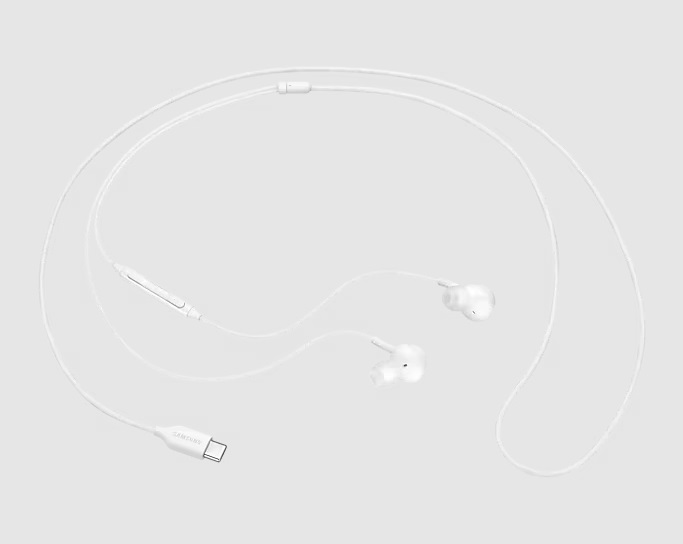 Наушники AKG (Samsung EO-IC100BWEGRU, затычки, Type-C, с микрофоном, 1.2m, white)