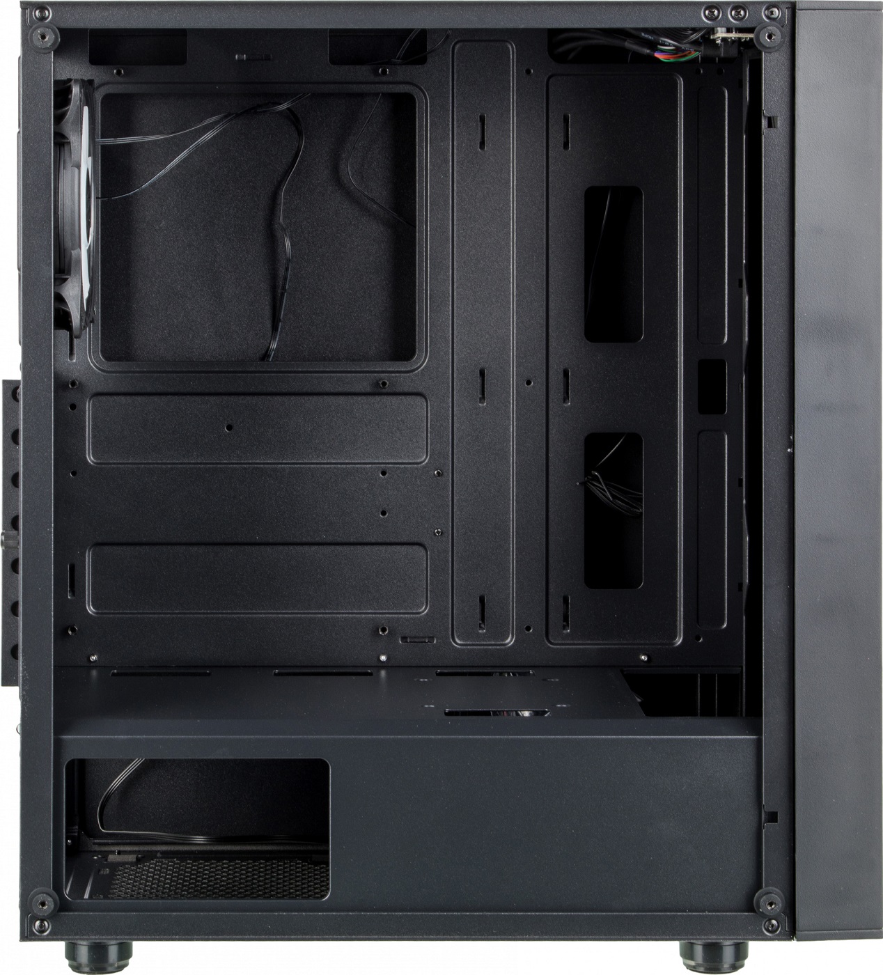 Корпус Formula V-LINE 2056B (без БП, ATX, RGB, USB 3.0, black)