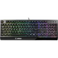 Клавиатура MSI Vigor GK30 (USB, регулируемая подсветка, игровая, мультимедийная, водостойкая, black)
