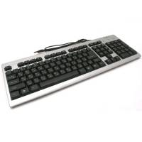 Клавиатура Gembird KB-8300-SB-UR (silver-black, USB)