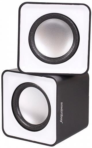 Колонки Smartbuy MINI SBA-2810 (5W, USB, white-black)