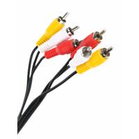 Кабель аудио 3 RCA  - 3 RCA, 3m (TAV7150) Telecom