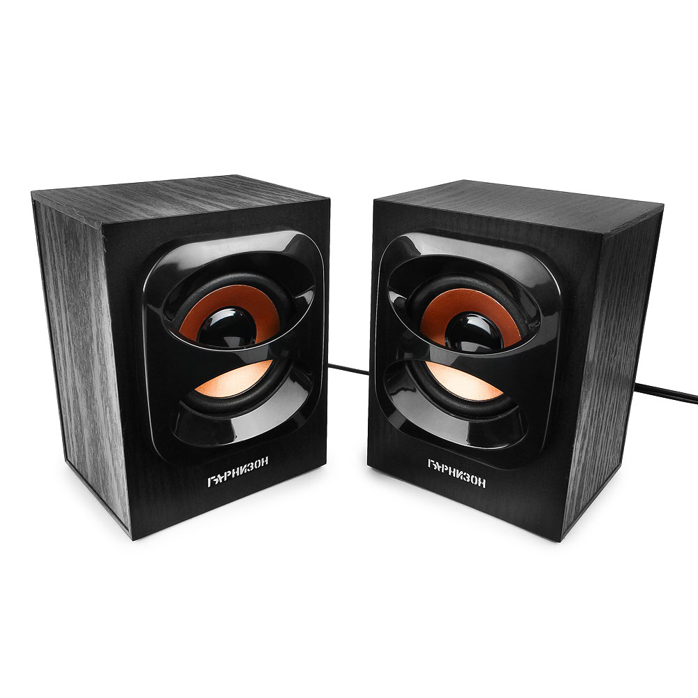 Колонки Гарнизон GSP-300 (6W, USB, black)
