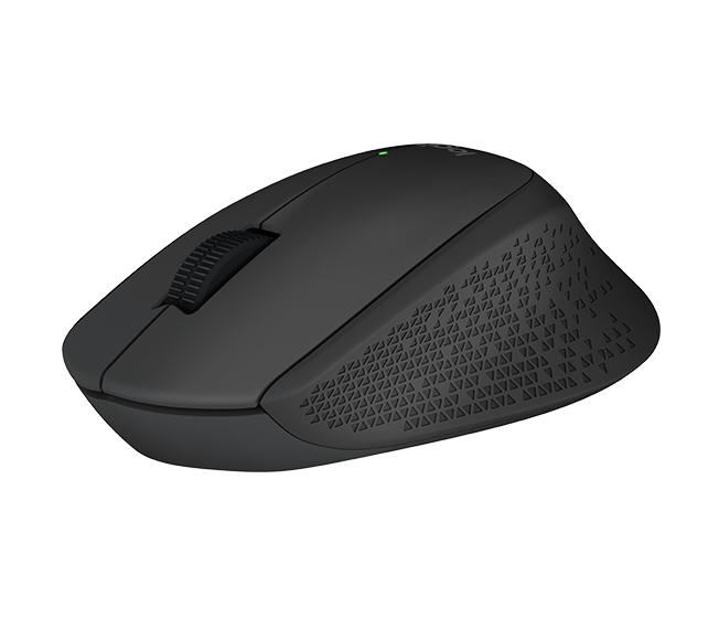 Мышь беспроводная Logitech M280 Comfort Plus (optical, 1000dpi, AA, black)