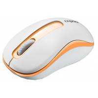 Мышь беспроводная Rapoo M10 (optical, 1000dpi, AA, white-orange)