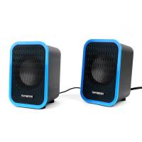 Колонки Гарнизон GSP-110 (2x3W, USB, black-blue)