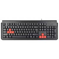 Клавиатура A4Tech G300 (USB, игровая, моющаяся, black)