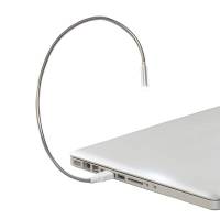 USB - лампа ExeGate LED-200 (гибкая ножка, один светодиод, silver)