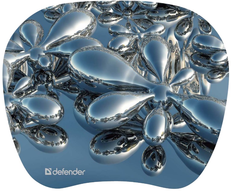 Коврик для мыши Defender (TURBO, пластиковый на каучуковой основе, 210x175x1.2mm)