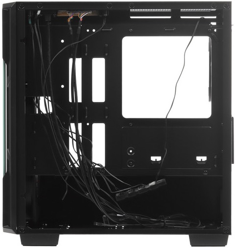Корпус ARDOR GAMING Dominion X3-Mini FRGB (без БП, mATX, USB3.0, 4x rainbow LED Fan, black)