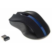 Мышь беспроводная Oklick 615MW (optical, 1000dpi, 2xAAA, black-blue)