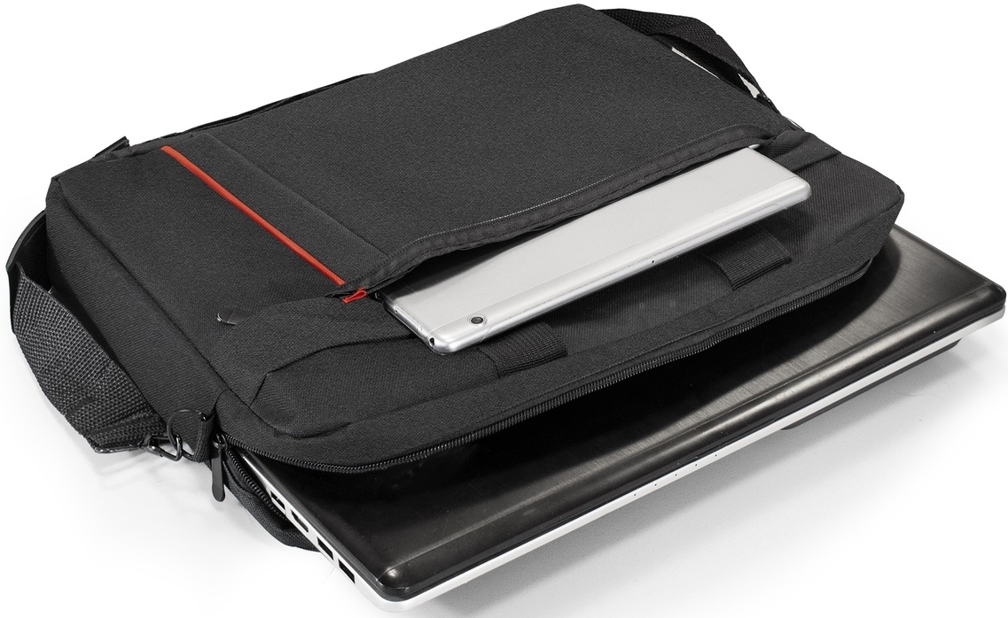 Сумка для ноутбука ExeGate Start S1515 (EX293467RUS) (15.6", black-red)