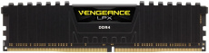 Память DDR4 16Gb PC25600, 3200MHz, Corsair (CMK16GX4M1E3200C16, Vengeance LPX, 1.35V, black)