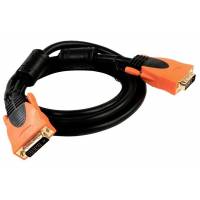 Кабель DVI (m) - DVI (m) 1.8m (ACG446D, dual link, black-orange) AOpen