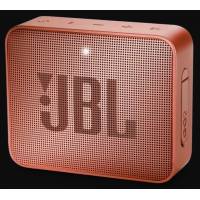 Колонка JBL GO 2 (3W, портативная, аккумулятор 730mAh, до 5ч, Bluetooth v.4.1, микрофон, громкая связь, AUX, защита от воды, sunkissed cinnamon)