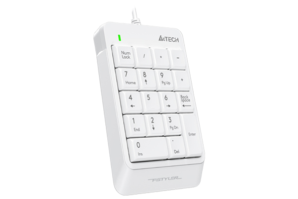 Цифровой блок A4Tech Fstyler FK13P (USB, white)