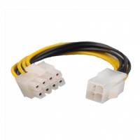 Переходник питания CPU (4 PIN --> 8 PIN, 15cm)