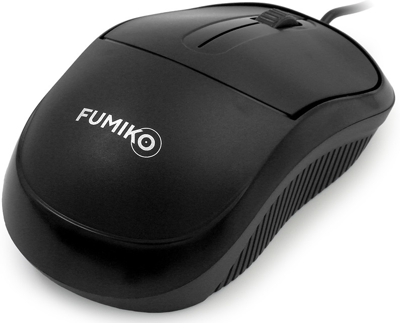 Мышь FUMIKO TATE FMW-09-K (USB, optical, 1000dpi, 1.2m, black)