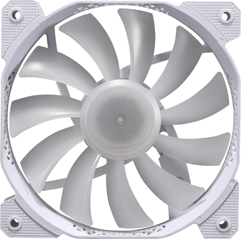 Вентилятор Formula COSMIC 14WH ARPW (140x140x25mm, Hydro, 450-1300rpm, 19-26dBa, 4pin, PWM, ARGB LED, white) RTL