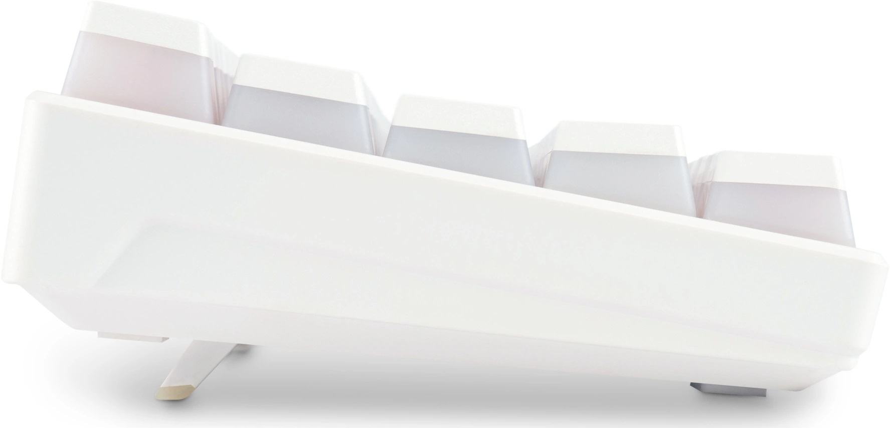 Клавиатура Oklick K763W (USB / Bluetooth 5.0(3.0) / 2.4GHz, механическая, аккумулятор 1450mAh (до 5 дней беспрерывной работы), регулируемая RGB подсветка, игровая, мультимедийная, Anti-Ghosting, 1.8m, white)