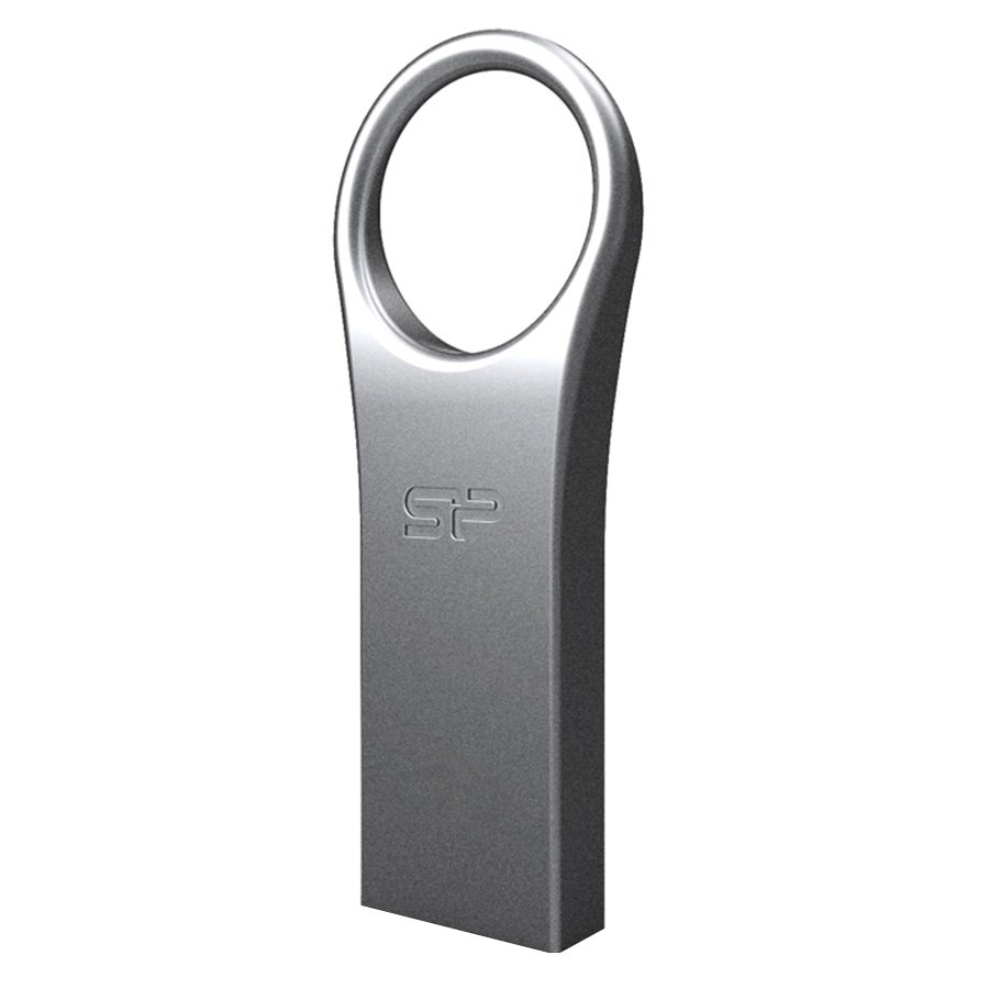 Флеш накопитель USB 2.0 16Gb Silicon Power Firma F80 (SP016GBUF2F80V1S, silver)