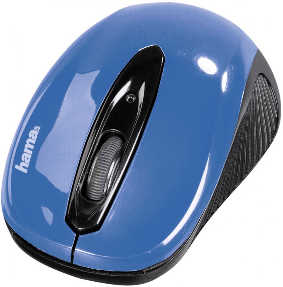 Мышь беспроводная Hama AM-7300 (optical, 1000dpi, 2xAAA, blue)