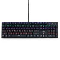 Клавиатура Gembird CHASER KB-G550L (USB, механическая, регулируемая подсветка, игровая, black)