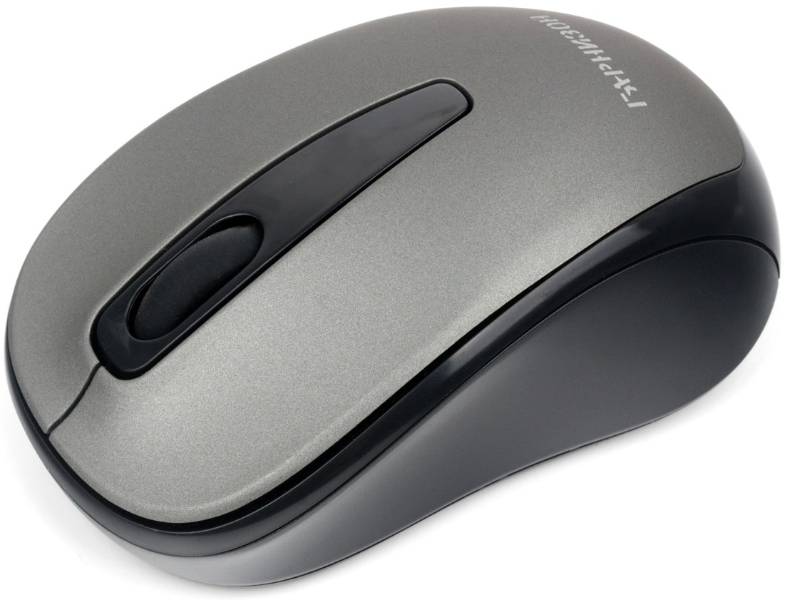 Мышь беспроводная Гарнизон GMW-450-1 (optical, 1000dpi, 2xAAA, soft-touch, black-grey)