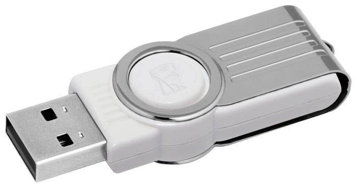 Флеш накопитель USB 2.0 128Gb Kingston DT101 G2 (DT101G2/128GB, white)