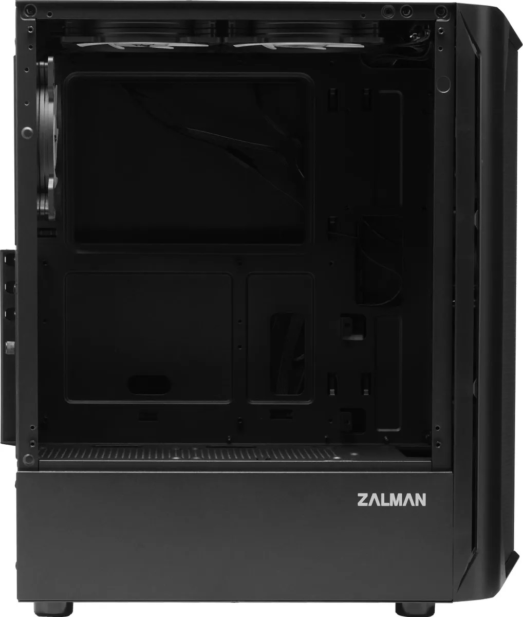 Корпус ZALMAN N4 Rev.1 (без БП, ATX, USB3.0, 6x rainbow LED Fan, black)
