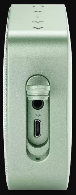 Колонка JBL GO 2 (3W, портативная, аккумулятор 730mAh, до 5ч, Bluetooth v.4.1, микрофон, громкая связь, AUX, защита от воды, seafoam mint)