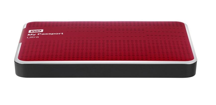 Внешний HDD 2,5" 1.0Tb WesternDigital (WDBJNZ0010BRD-EEUE, USB 3.0, red)