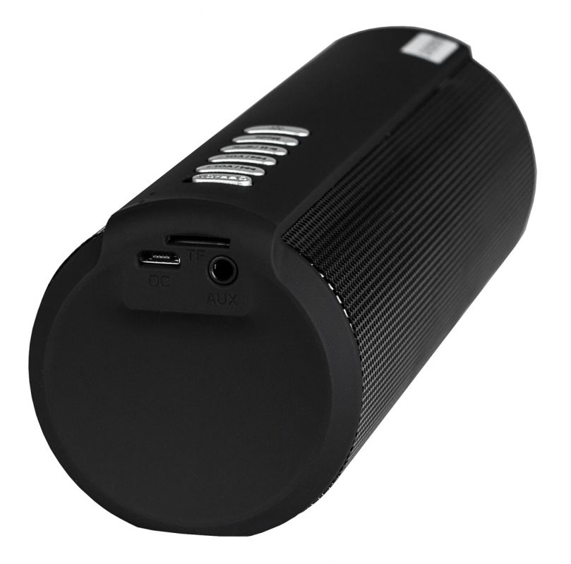Колонки Digma S-32 (6W, портативные, аккумулятор, Bluetooth, микрофон, громкая связь, AUX,  MicroSD до 32Gb, FM, MP3, подсветка, black)